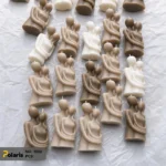 تصویر شمع کاپل با تنوع سه رنگ برند پلاریس