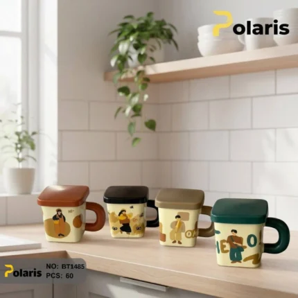 ماگ دختر پسر کد BT1485 برند پلاریس