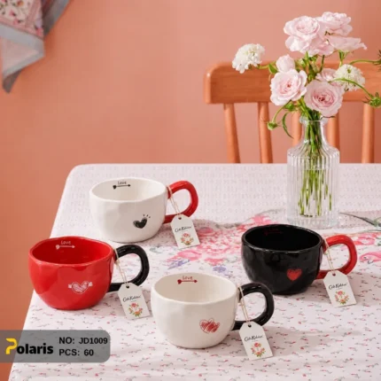ماگ قلب کد JD1009 برند پلاریس