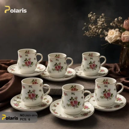 سرویس قهوه خوری کد 1074-2025 برند پلاریس