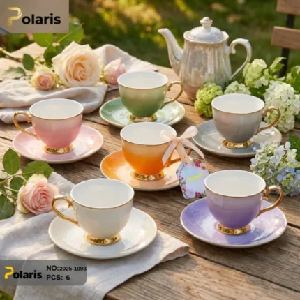 سرویس چای خوری کد 1093-2025 برند پلاریس