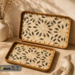 سینی حصیری کد A9 برند پلاریس